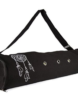 Peace Yoga Air Vent Yoga Mat Bag Black Catcher