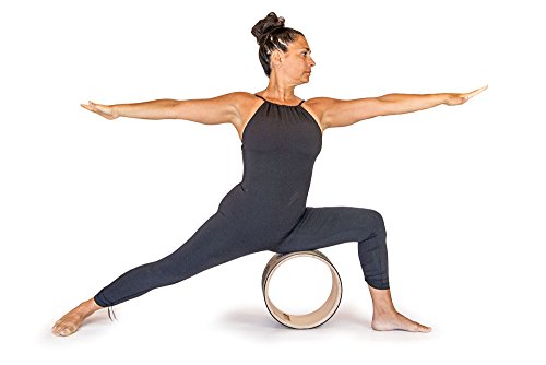 41BuWW0i7GL Moisture-Resistant Premium Cork Yoga Wheel