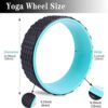 Mifly Non Slip Yoga Wheel Roller for Back Pain Stretching