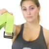 Gradient Fitness Yoga Strap, Friction-Less Easy-Feed Buckle