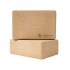 SNAKUGA Yoga Block (2 Pack) to Support and Improve Poses Flexibility