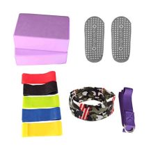 Yoga Stretching Strap with 8 Loops