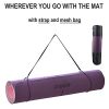 DAWAY Wide Thick TPE Yoga Mat - Y8 Eco Friendly Pilates Mats