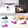 Non-Slip Yoga Socks for Ultimate Home Workouts - Enhance Stability and Comfort with Anti-Slip Grips