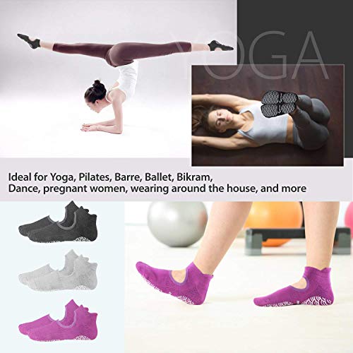 41D-AjhyP3L Non-Slip Yoga Socks for Ultimate Home Workouts - Enhance Stability and Comfort with Anti-Slip Grips