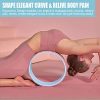 Yoga Wheel Set 3 Pack, Sports Yoga Roller Set