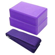 KimBird Set of 2 Premium Natural Cork Yoga Blocks