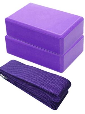 KimBird Set of 2 Premium Natural Cork Yoga Blocks