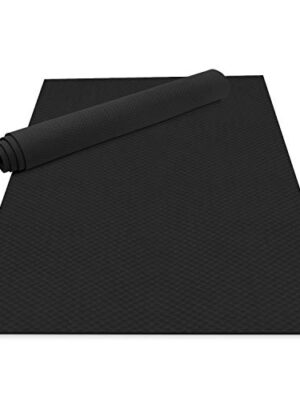 Large Yoga Mat for Pilates Stretching Home Gym Workout