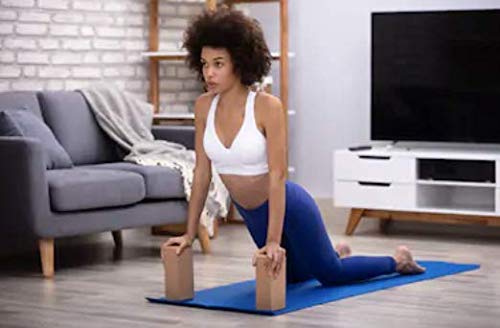 Hautest Health Cork Yoga Blocks 2 Pack