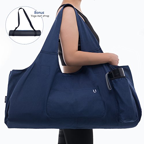 Yoga Mat Bag Large Storage Pockets Light and Durable
