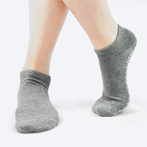 41E6j-ieTYL Pilates Yoga Non Slip Skid Socks - Elutong 4 Pack