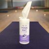 Tidy Mat Yoga Mat Cleaner Wipes, 30 Wipes