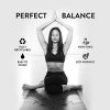 SACRED CORE Yoga Mat - Extra Grip Reversible, Non-Slip, Eco-Friendly, with Central Alignment Lines for Perfect Poses - Lightweight & Comfortable (Purple Plum)