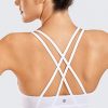 Strappy Yoga Bra for Women Fitness Workout