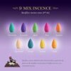 OTOFY Backflow Incense Cones 180 Pcs of 100% Natural