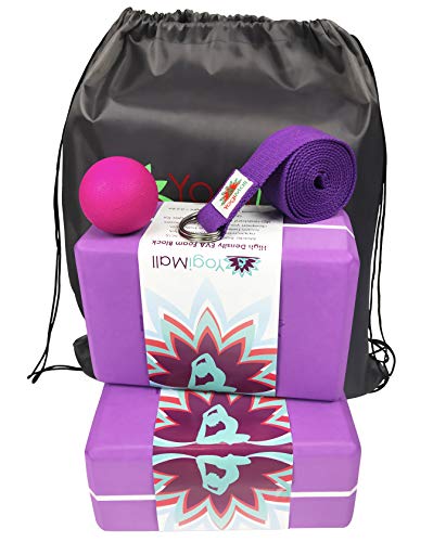Yoga Blocks 5-in-1 Yoga Kit Improve Your Poses and Flexibility 1 Yoga Blocks 5-in-1 Yoga Kit Improve Your Poses and Flexibility
