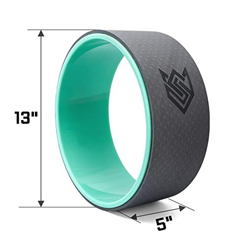 Yoga Wheel Back Roller for Back Pain, Stretching 🧘