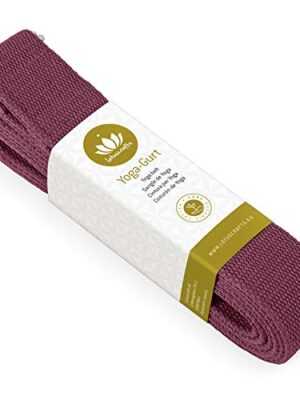 Yoga Belt Strap with Adjustable D-Ring Buckle