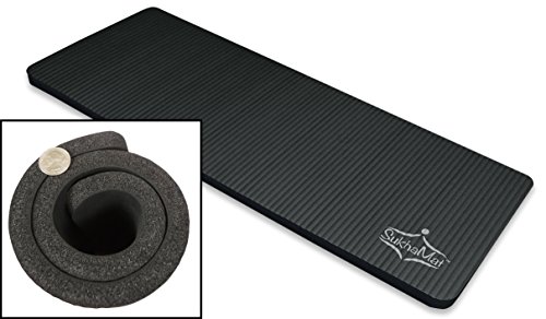 SukhaMat Yoga Mat with Knee Pad Starter Set