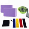 Yoga Blocks Stretching Strap Resistance Loop Band
