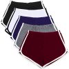 URATOT 5 Pack Women's Cotton Yoga Dance Short Pants