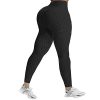 Confidence with Butt Lifting Leggings - High Waist, Anti-Cellulite, and Stylish Scrunch Leggings in Black