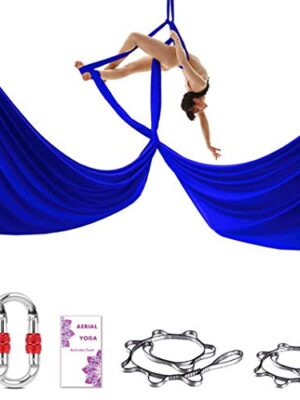 Antigravity Yoga Swing Set with 2 Extension Straps Daisy Chains O-Ring