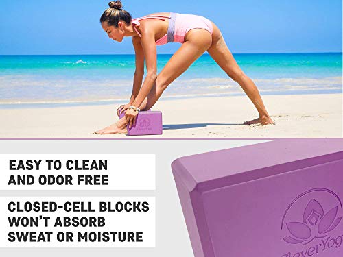 41HvW41HQGL Yoga Mat with 2 Light Weight Yoga Blocks