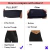 3 Pack Womens Leggings-No See-Through High Waisted