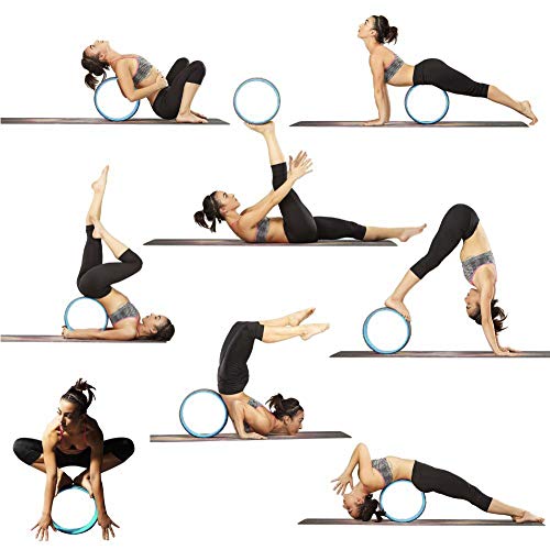 41ISFS+2VmL STRPRETTY BASIC Yoga Wheel Roller for Back Pain