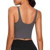 Yoga Women Sports Bra Longline Crop Tank Top