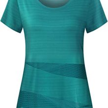Miusey Athletic Shirts Women,Ladies Yoga Tops Outdoor