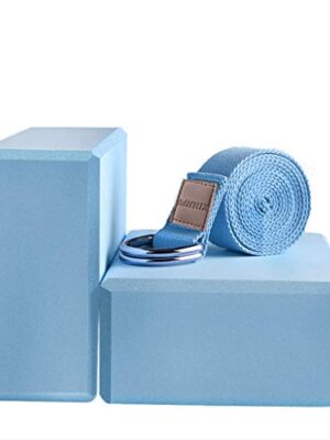 MEISONG Yoga Blocks 2 Pack Set