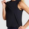 Ice Silk Workout Tops for Women Quick Dry Muscle Gym