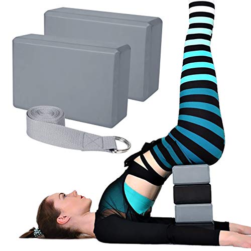 Exercise Pilates Yoga Blocks and Straps Set