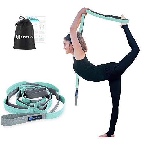 Cotton Stretch Strap , Yoga, Pilates, Dance