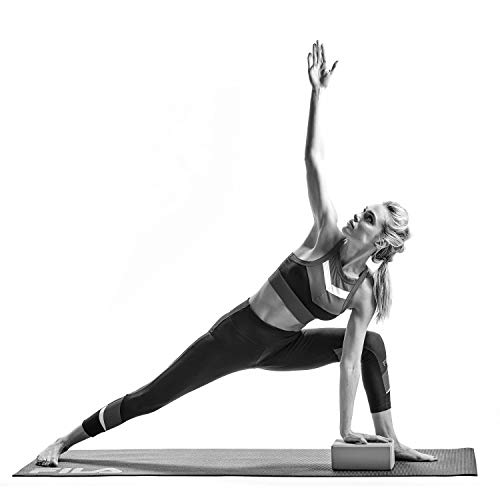 41JU4jZVv5L Practice with Durable EVA Foam Blocks for Support, Balance, and Stability in Yoga, Pilates, Barre, and More