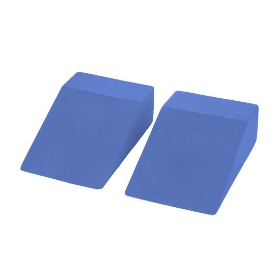 StrongTek Yoga Foam Wedge Blocks (Pair) Soft Wrist Wedge