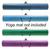 🧘‍♂️ Wall Mount Yoga Mat Rack with Adjustable Rods – Perfect for Organizing Foam Rollers, Towels, and More