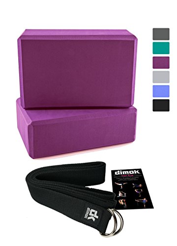 dimok Yoga Blocks and Strap Set