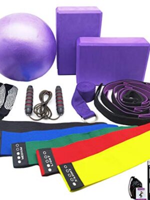 Yoga starter kit for beginners with Instruction Book
