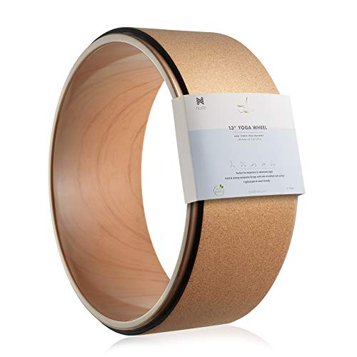 Node Fitness 13" Professional Cork Yoga Wheel