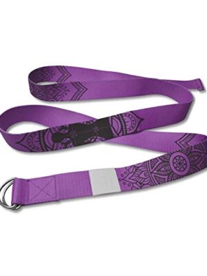 Yoga World Yoga Strap - Stretch Belt for Flexibility Training
