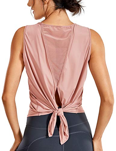 CRZ YOGA Women's Breezy Feeling Mesh Workout