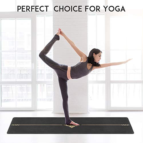 41KiiOB35HL π§ββοΈ 6mm Thick Yoga Mat β Perfect for Yoga, Pilates, and Home Workouts! πΏ