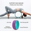 YOGIYA Yoga Wheel + 2 EVA Foam Yoga Blocks