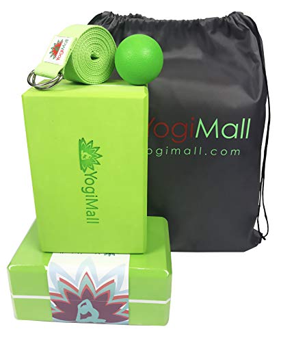 YogiMall Yoga Blocks 5-in-1 Yoga Kit - 2 Yoga Blocks