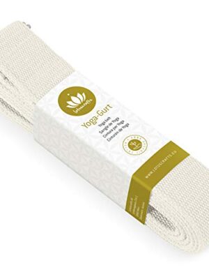 Lotuscrafts Yoga Strap for Stretching - 100% Organic Cotton