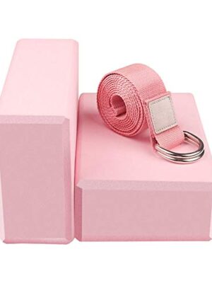 Yoga Blocks 2 Pack Set - High Density Soft
